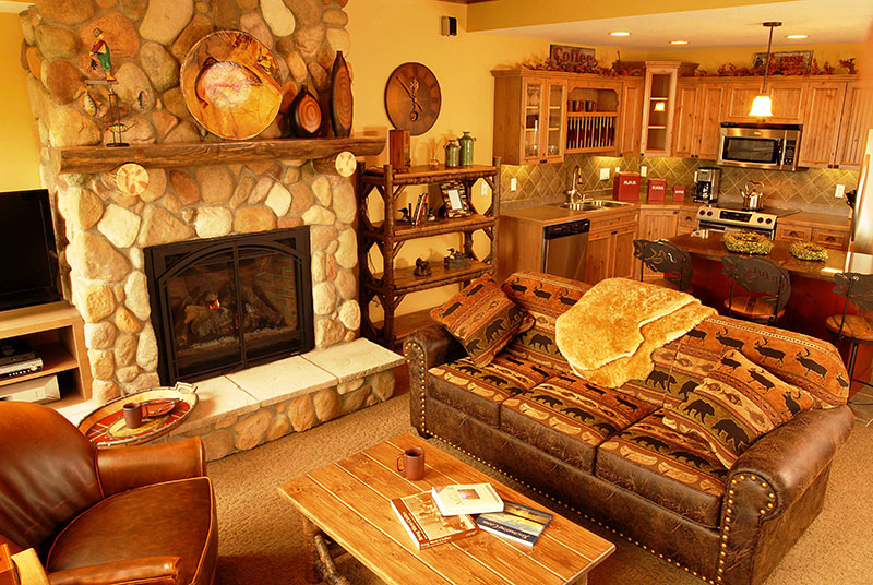 Lake Home Living Room