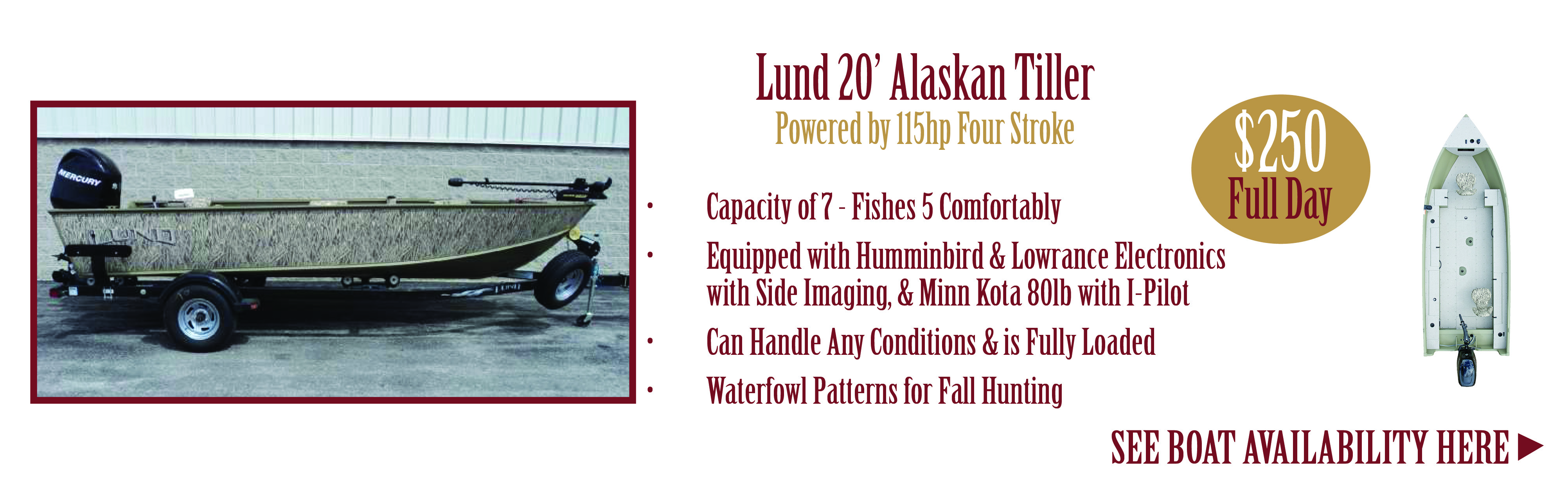 Leech Lake Hunting and Fishing Boat Rental