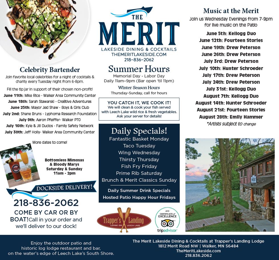 SummerSpecials 2019 Trapper's Landing Lodge