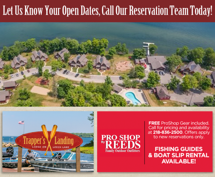 Leech Lake Lodging Options at Trapper's Landing Lodge